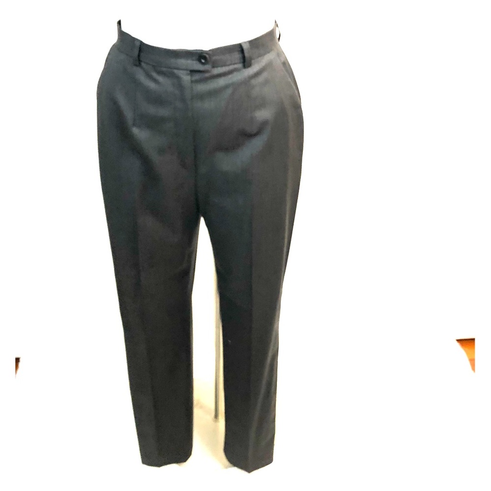 Escada Black Straight Leg Dress Trousers